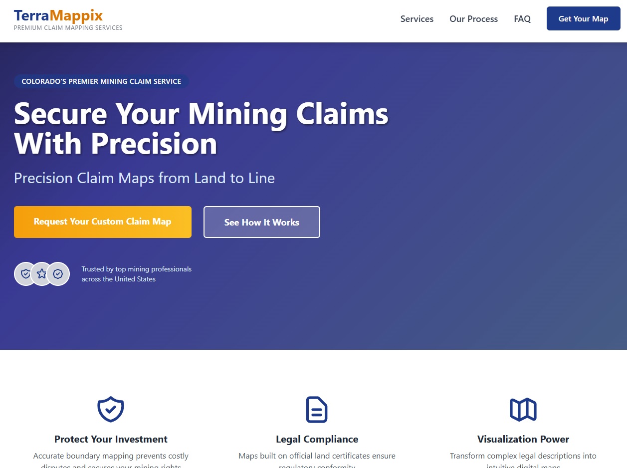 TerraMappix Land Claim Mapping